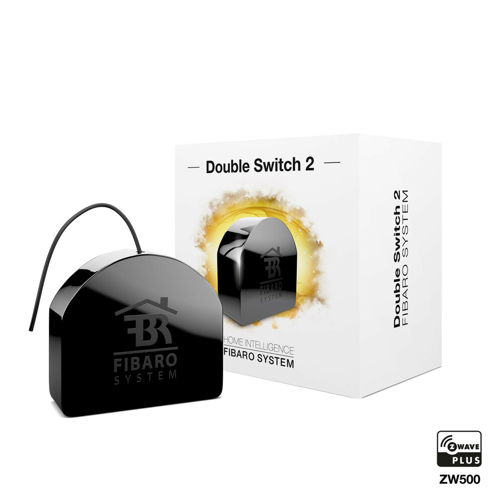 FIBARO - Relay Switch - 2 x 1.5KW