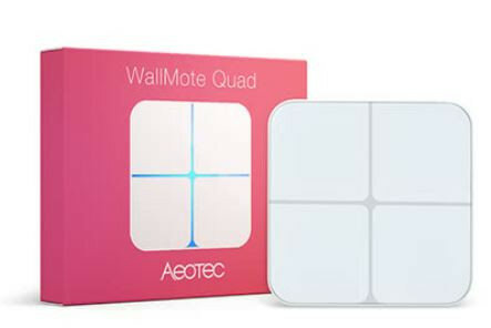 Wallmote 4 knoppen - AEOTEC - Zwave