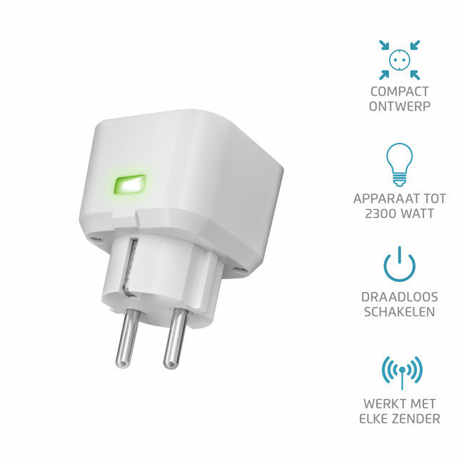 Draadloze schakelaar, ACC-3500 (NL, 3500 Watt)