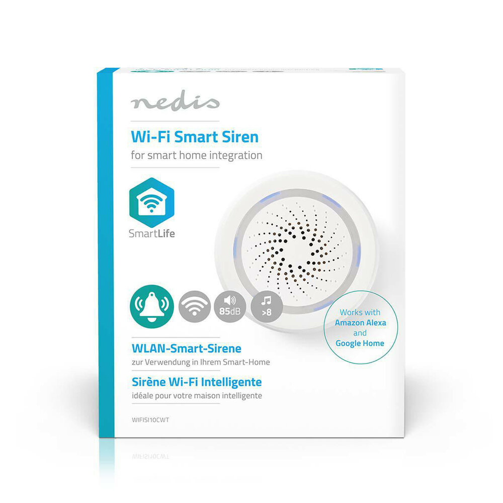 Wi-Fi smart sirene | Alarm of Gong | 85 dB