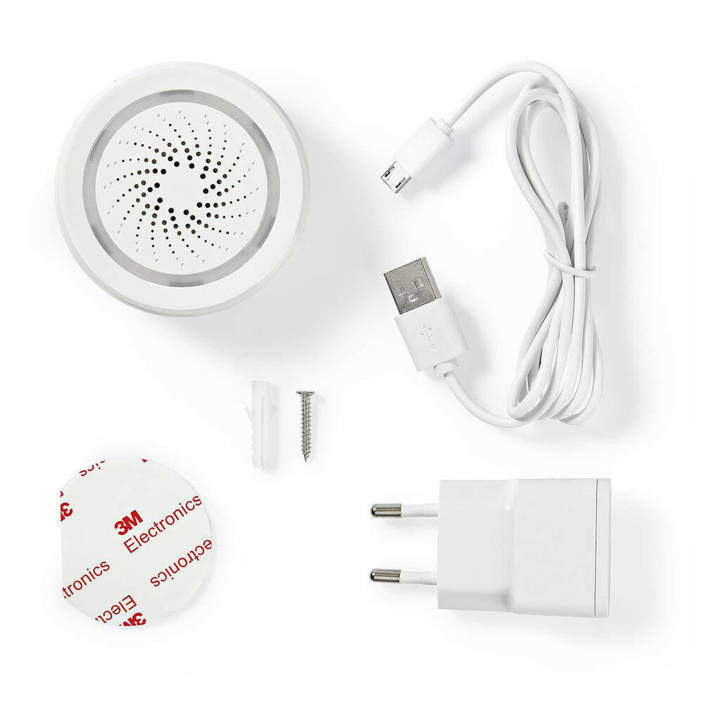Wi-Fi smart sirene | Alarm of Gong | 85 dB