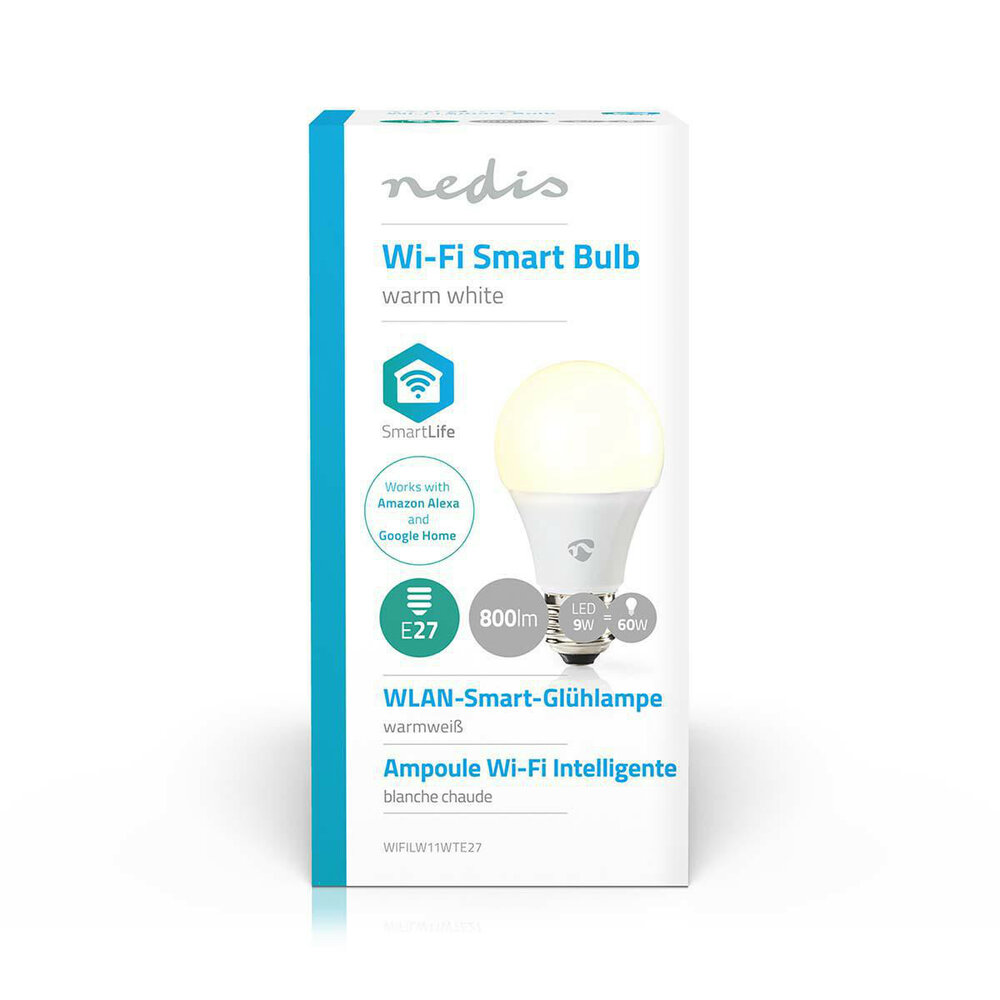Wi-Fi smart LED-lamp | Warm White | E27
