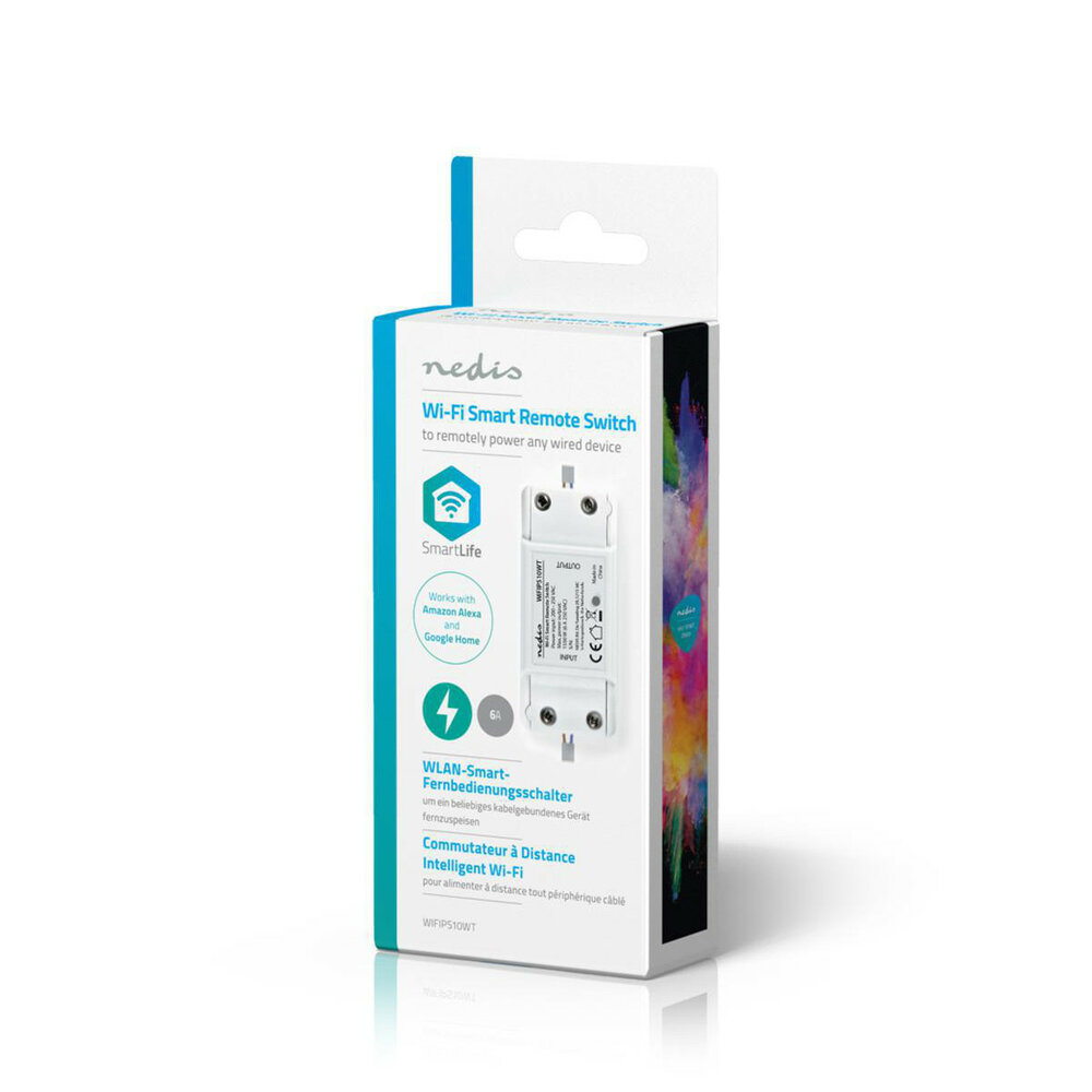 Wi-Fi smart switch - 2500 Watt met stroommeter