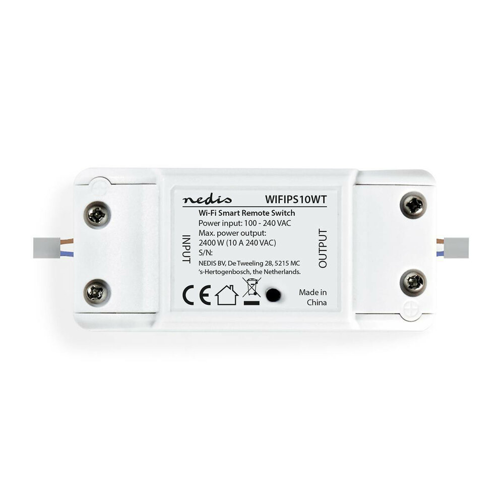 Wi-Fi smart switch - 2500 Watt met stroommeter