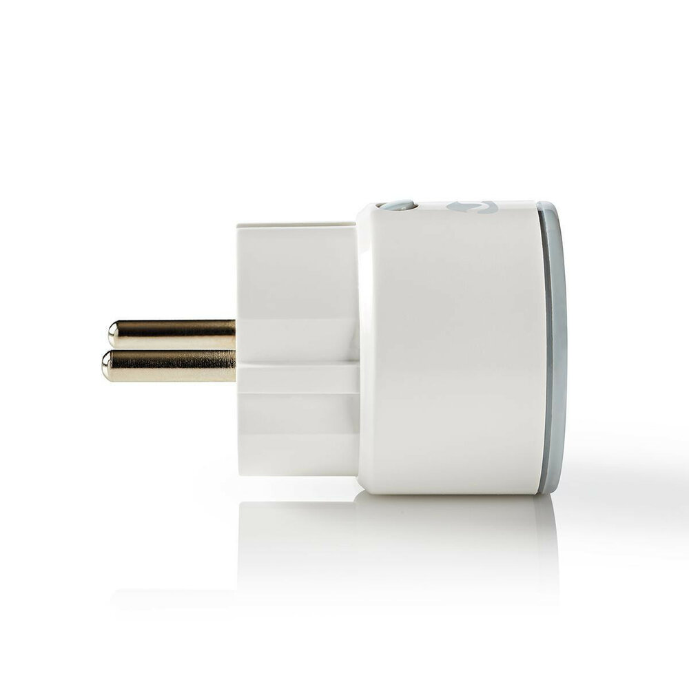 Wi-Fi smart plug - 2500 Watt met stroommeter - Belgie/Frankrijk