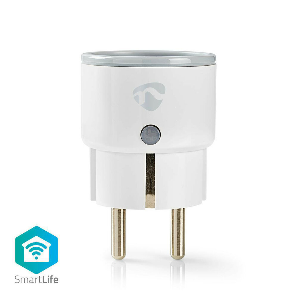 Wi-Fi smart plug - 2500 Watt met stroommeter - Belgie/Frankrijk