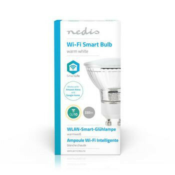 Wi-Fi Smart LED-Lamp | Warm Wit | GU10 - WIFILW11CRGU10