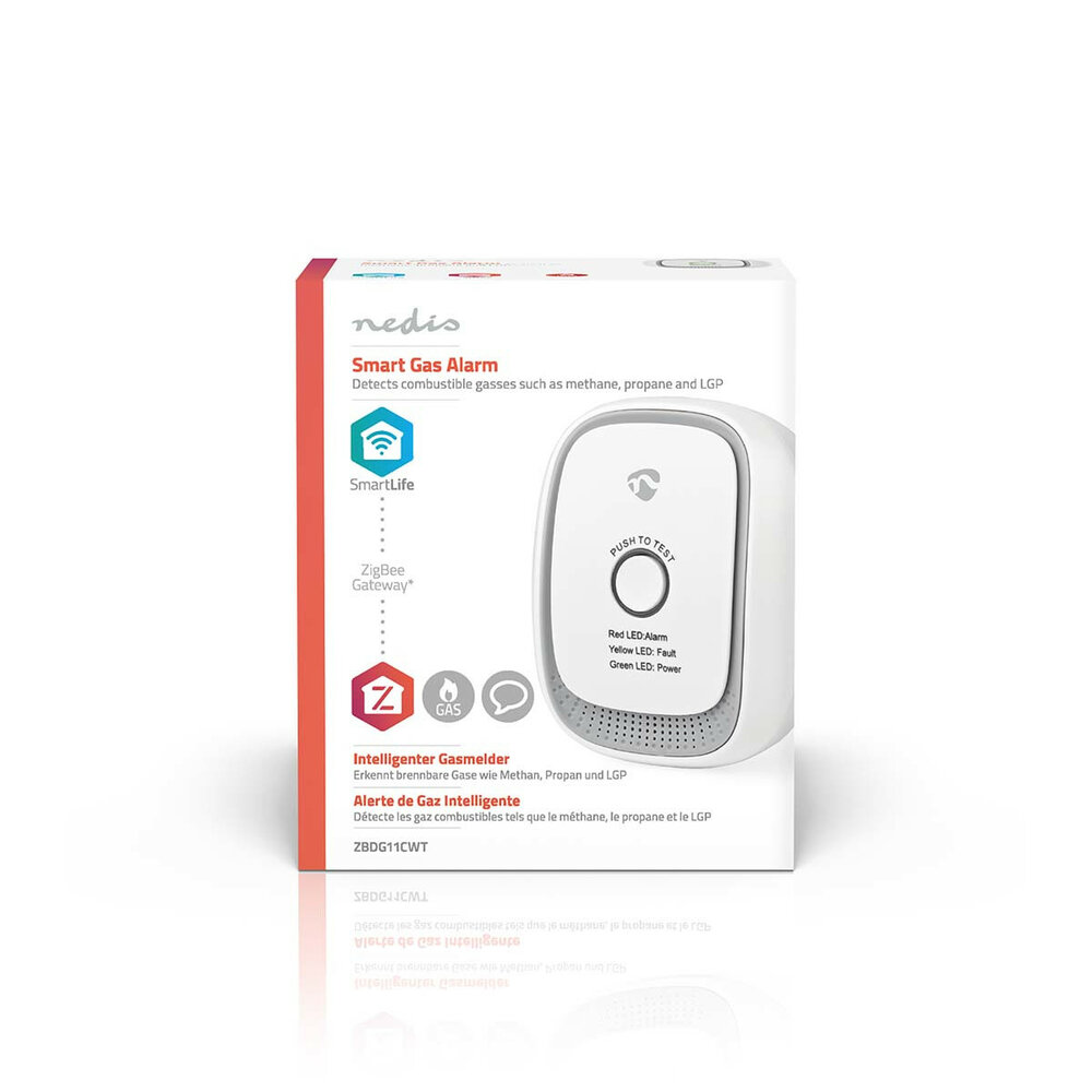 Nedis SmartLife Gasdetector | Zigbee | 75 dB