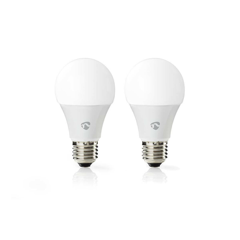 Wi-Fi smart LED-lamp | Full-Colour en warm tot koel wit | E27 | 2-Pack