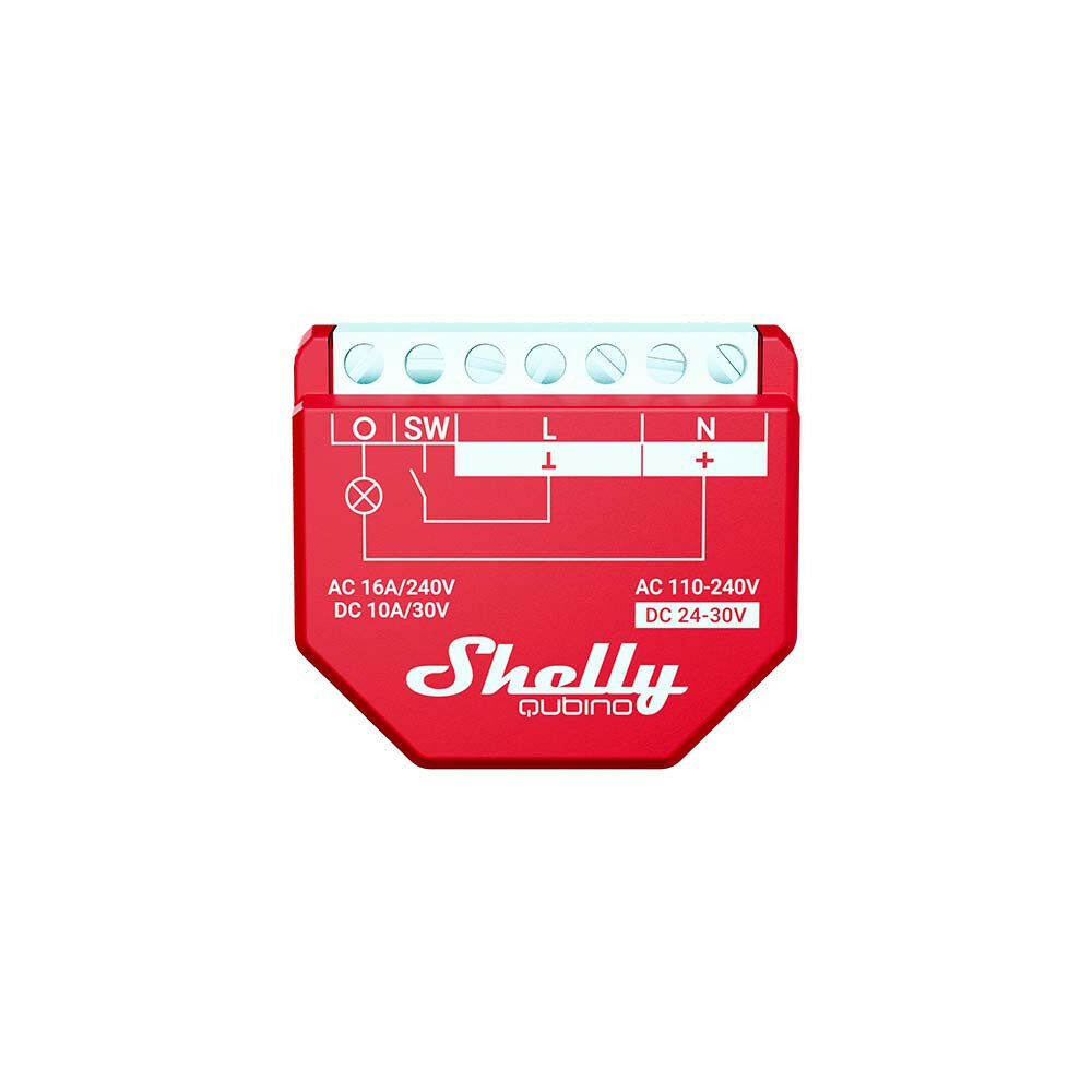 Shelly Qubino Wave 1PM - inbouwschakelaar