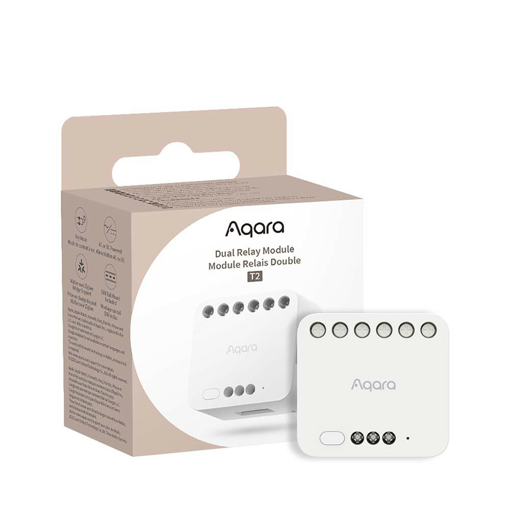 Aqara dubbele inbouw schakelaar Module T2