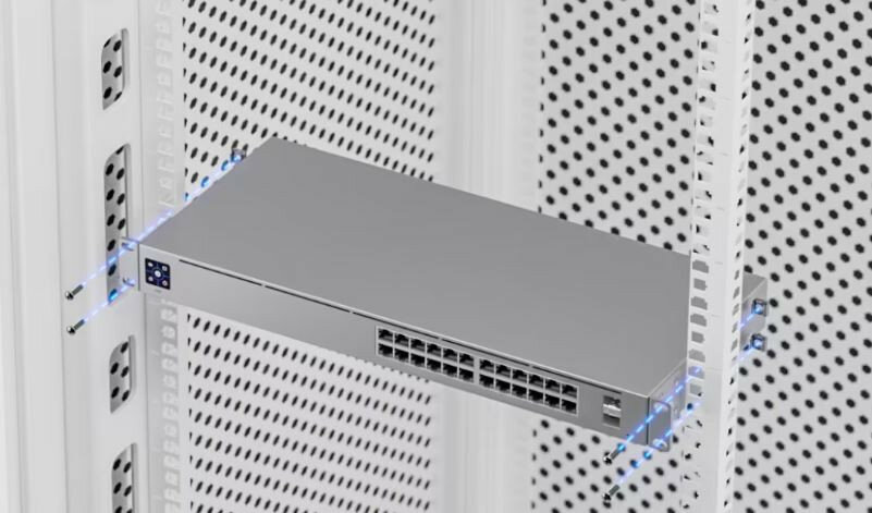 Unifi - 24 x GbE poort layer 2 switch - 2 x 1G SFP poorten