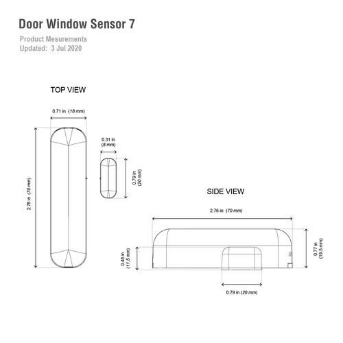Aeotec Deur/raam sensor 7- Zwave