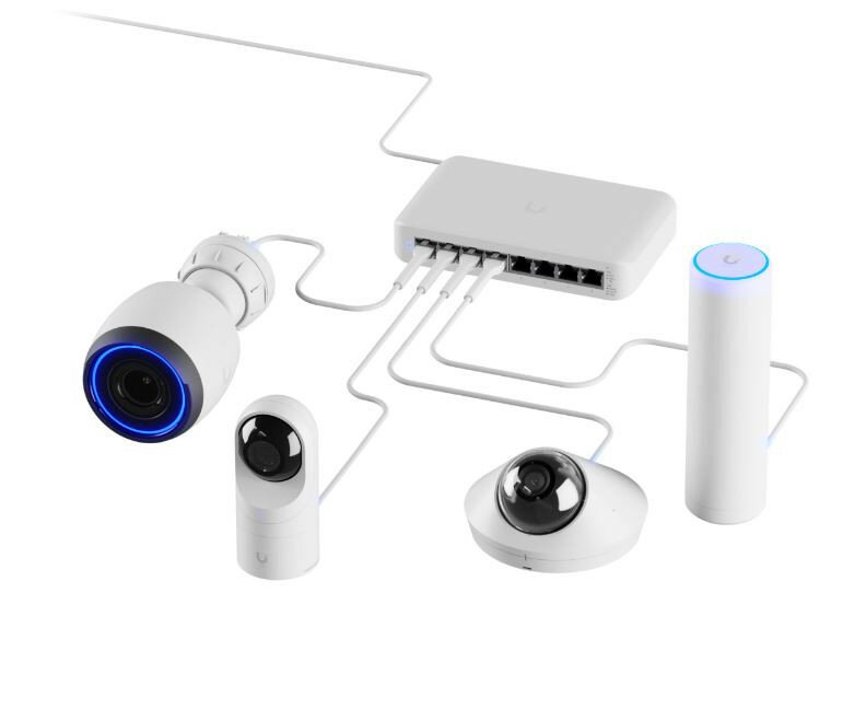 Unifi - 8 poort switch inclusief 4 x PoE+