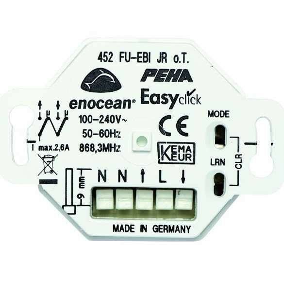 Easyclick, Inbouw ontvanger Plus 2 kanaal voor rolluiken