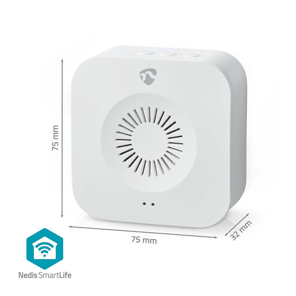 SmartLife Gong 433 MHz | Accessoire voor: WIFICDP10GY / WIFICDP30WT / WIFICDP40CWT