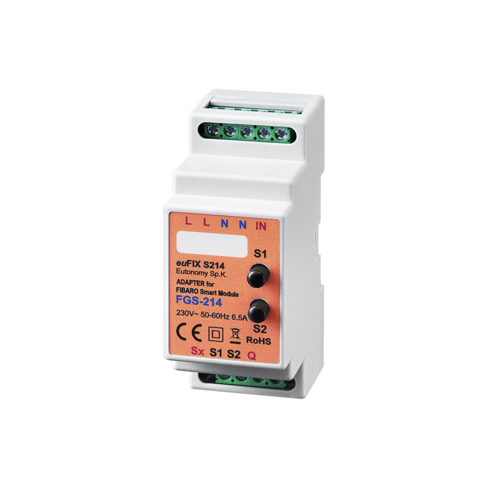 euFIX S214 voor FGS-214 Fibaro Smart module