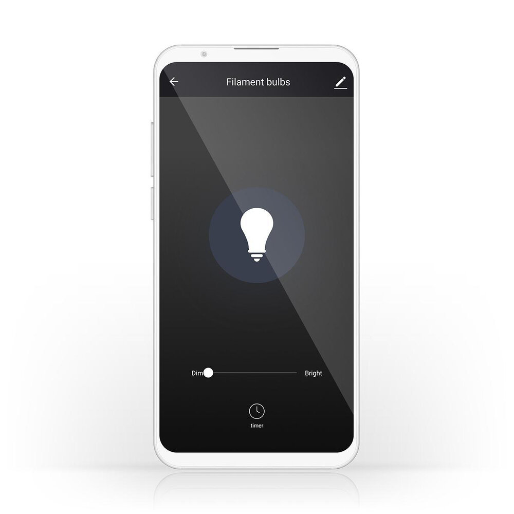 Wi-Fi Smart LED Lamp | warm-wit | E27 | 125 mm | 5 W | 500 lm