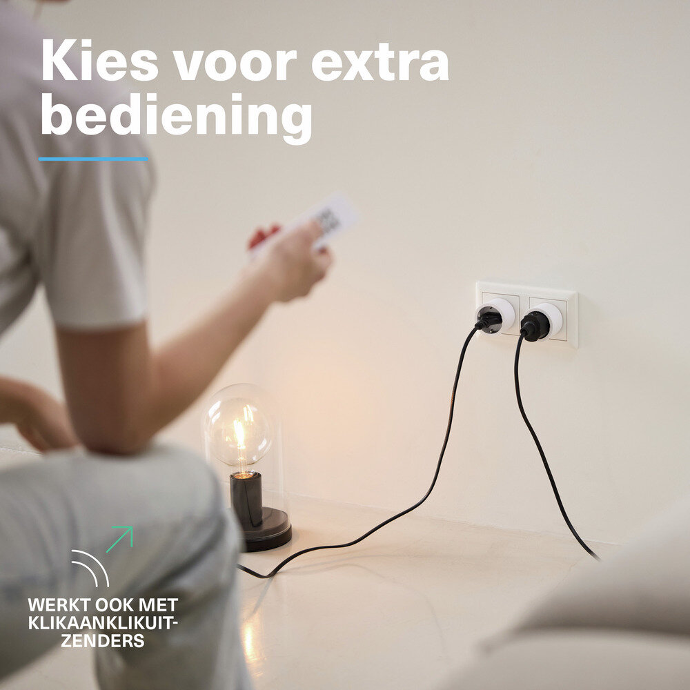 Klikaanklikuit Matter stekkerdimmer | Matter en 433 Mhz| MACC-200