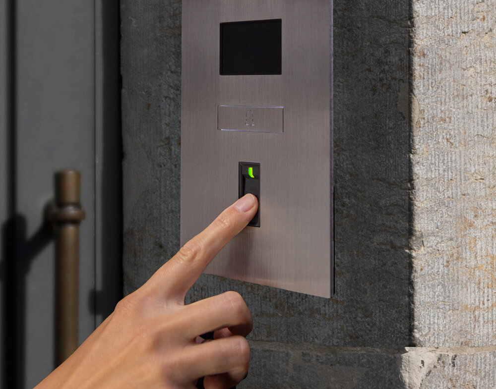 Doorbird D2101FV FM Video intercom module met vingerafdruk - inbouw