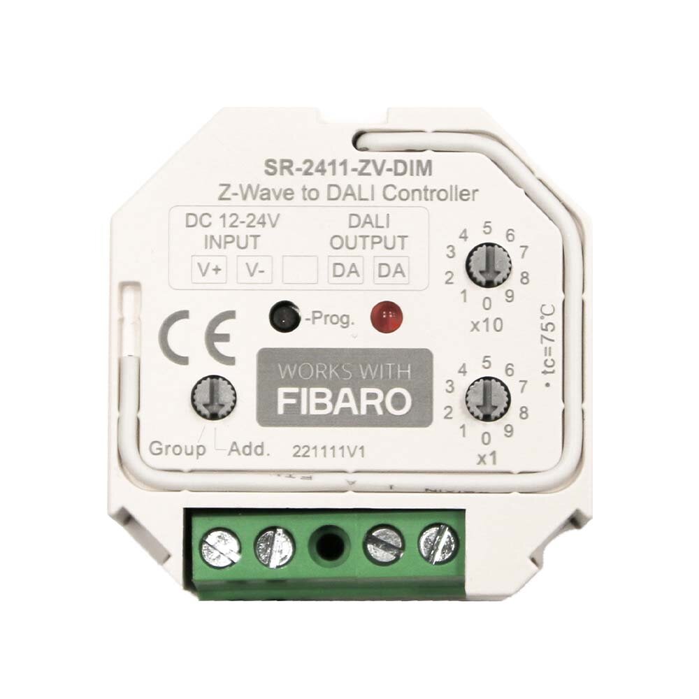 DALI naar Z-Wave Controller &ndash; Draadloos DALI dimmen met FIBARO integratie
