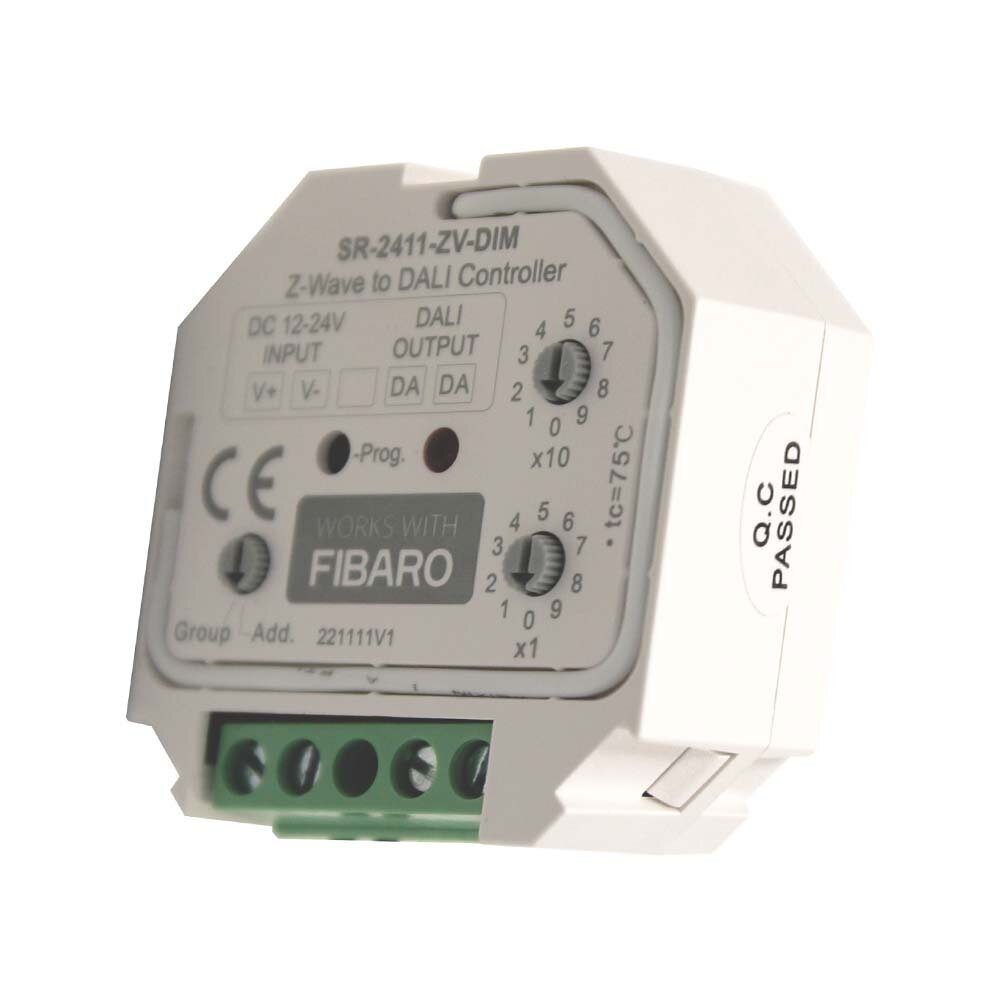 DALI naar Z-Wave Controller &ndash; Draadloos DALI dimmen met FIBARO integratie