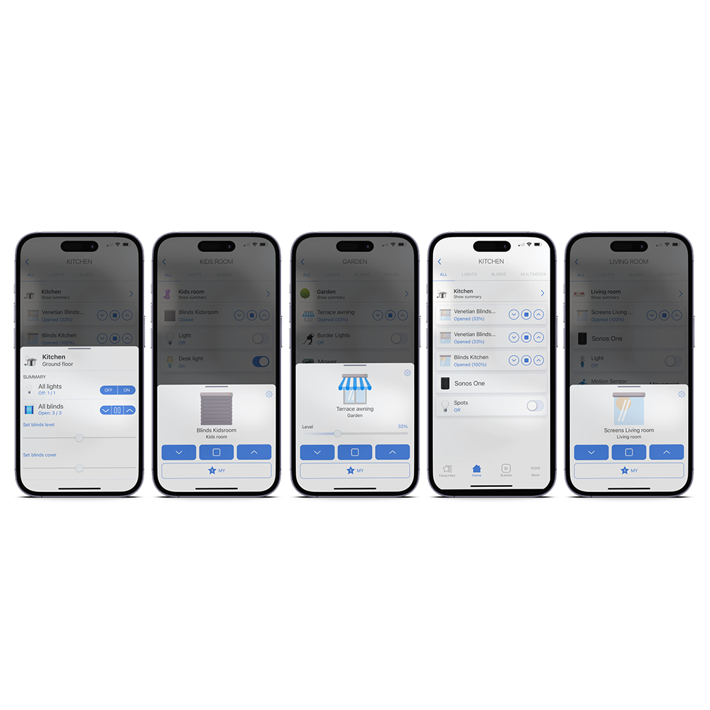 Somfy Tahoma Switch Quick App voor Fibaro HC3/HC3L