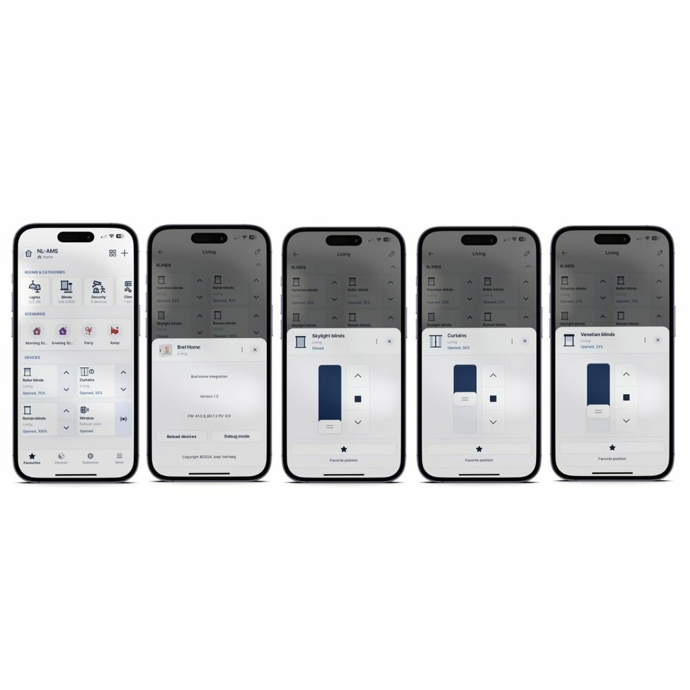 BREL &amp; Motionblinds Quick App voor Fibaro HC3/HC3L