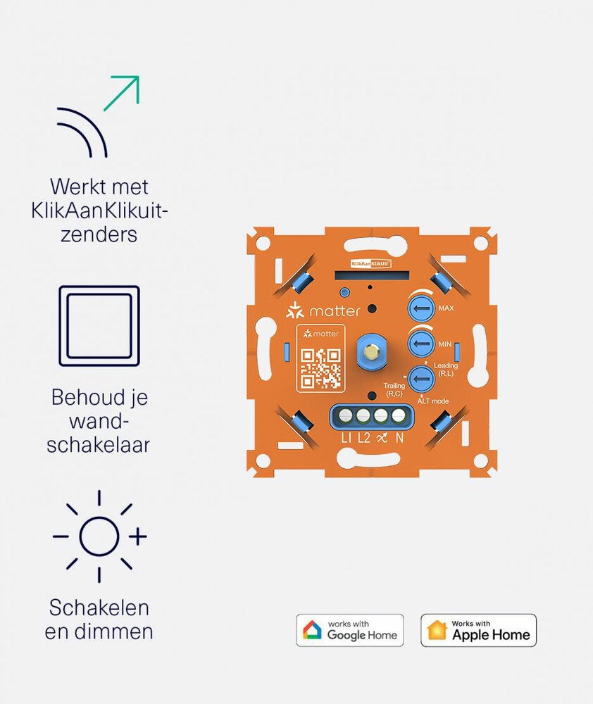 Klikaanklikuit - Draaidimmer Matter en Startline - MAWD-250