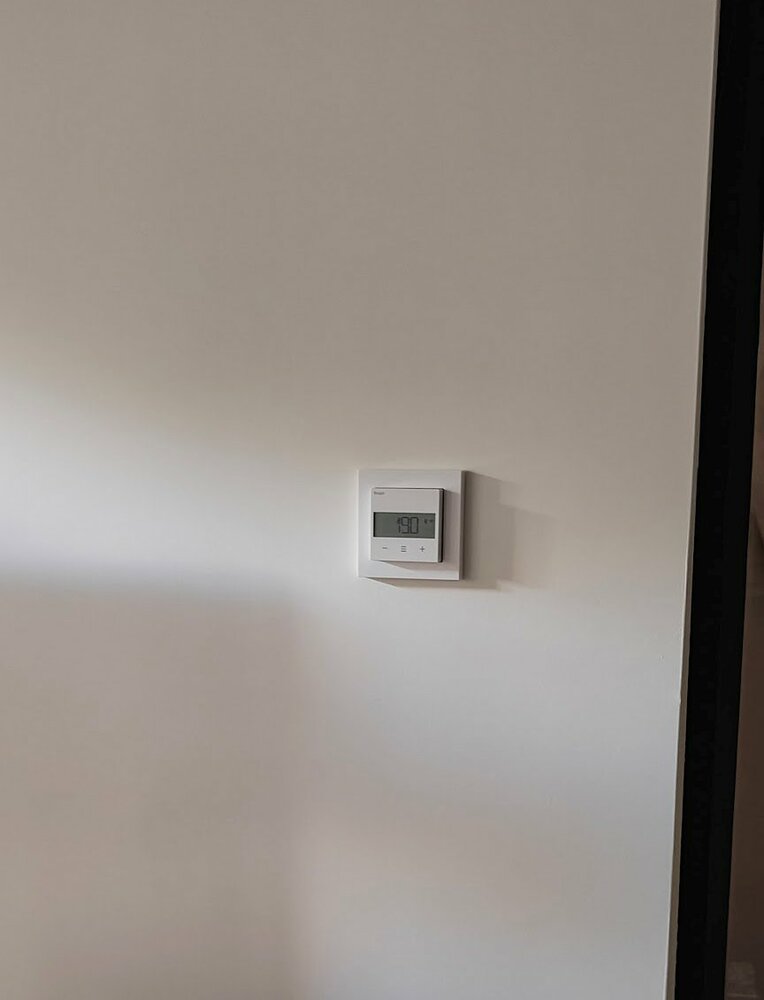 Complete draadloze vloerverwarmingset voor 6 zones