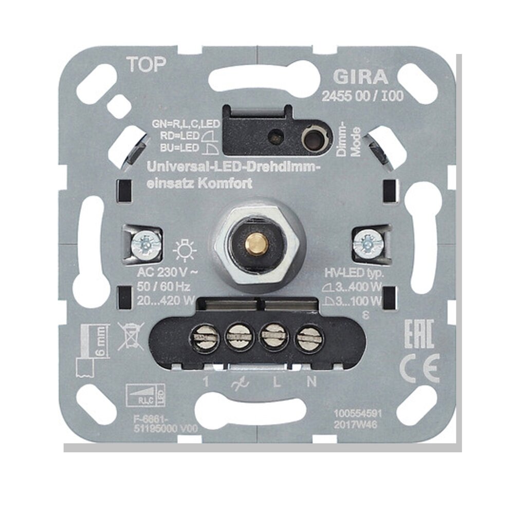 Gira System 3000 universeel led studio-variant