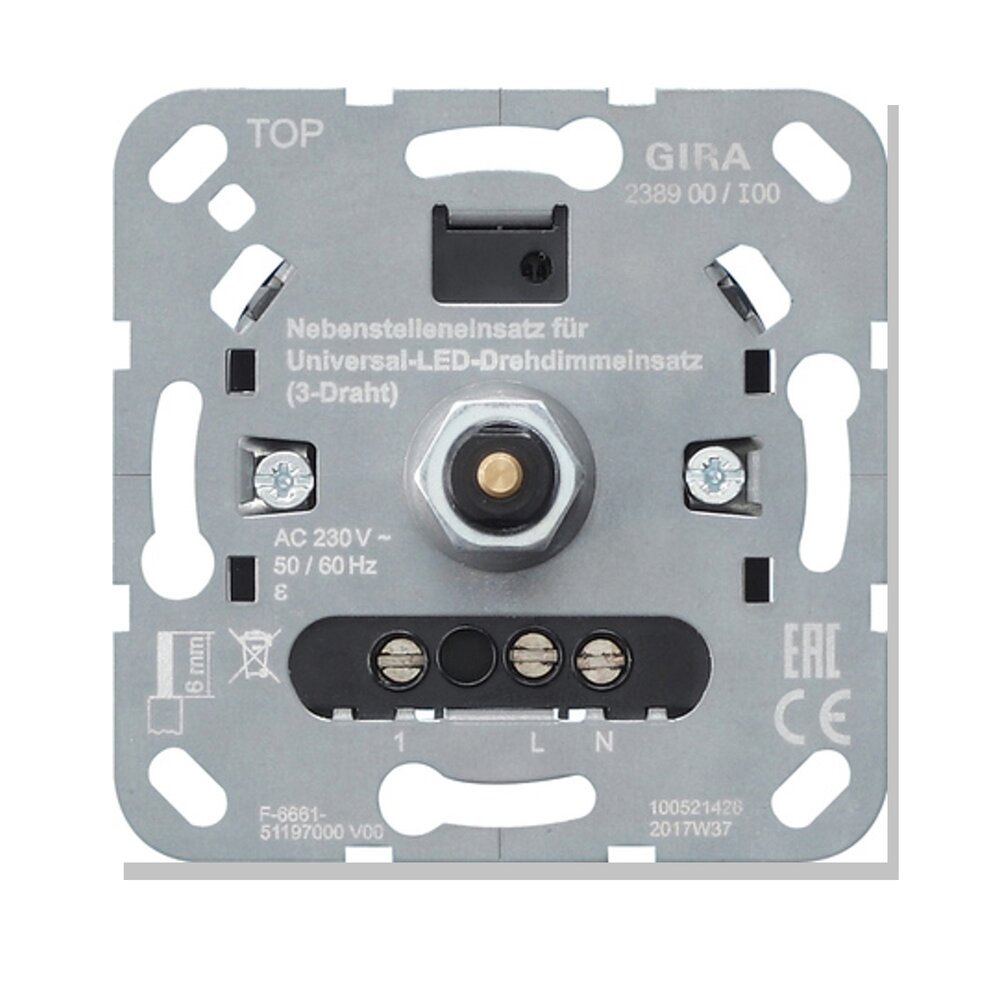 Gira System 3000 draai studio-variant