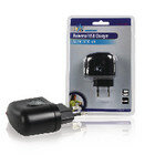 Lader 1-Uitgang 1.0 A 1.0 A USB Zwart