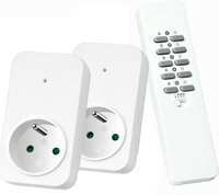 Set draadloos dimmen  (met 2 x dimmer led, halogeen, gloei)