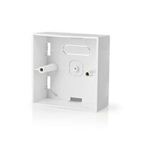 Nedis opbouwdoos - Wandmontage - 86 x 86 mm