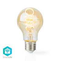 Wi-Fi Smart bulb, Warm tot Koel Wit LED Filamentlamp