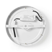 Wi-Fi Smart Plafondlamp | Rond | &oslash; 30 cm | Warm tot Koel Wit | 1200 lm | 18 W | Slank Design | Aluminium