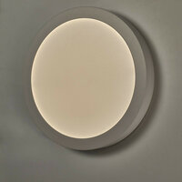 Wi-Fi Smart Plafondlamp | Rond | &oslash; 30 cm | Warm tot Koel Wit | 1200 lm | 18 W | Slank Design | Aluminium
