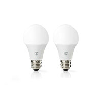 Wi-Fi smart LED-lamp | Full-Colour en warm tot koel wit | E27 | 2-Pack