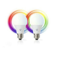 Wi-Fi smart LED-lamp | Full-Colour en warm tot koel wit | E27 | 2-Pack