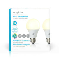 Wi-Fi SmartLife Multicolour Lamp | E27 | 470 lm | 6 W | RGB / Warm Wit | A60 | 2 Stuks