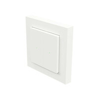 Wandschakelaar Z-Push - RAL9003 Glossy - Heatit- Zwave