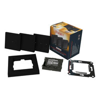 Wandschakelaar Z-Push - Zwart mat - Heatit- Zwave