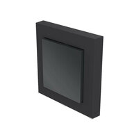 Wandschakelaar Z-Push - Zwart mat - Heatit- Zwave