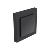Wandschakelaar Z-Push - Zwart mat - Heatit- Zwave
