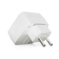 Multifunctionele range extender met 2 USB poorten