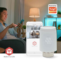 Zigbee Smart Radiatorknop met temperatuur