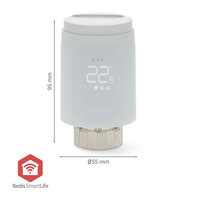 Zigbee Smart Radiatorknop met temperatuur