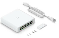 Unifi - 16 poort switch met 8 x PoE