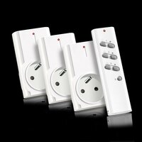 3-Kanaals Afstandsbediening + Stekkerdoos Schakelaars, APA3-1500R 